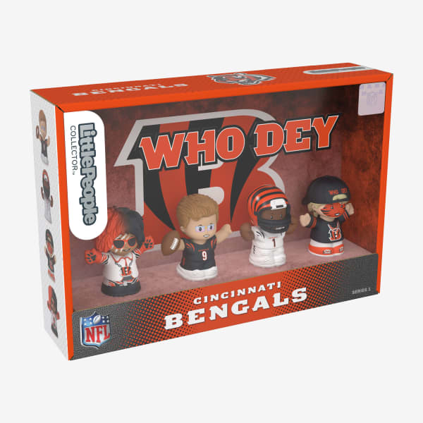 Little People Collector x NFL Cincinnati Bengals Set