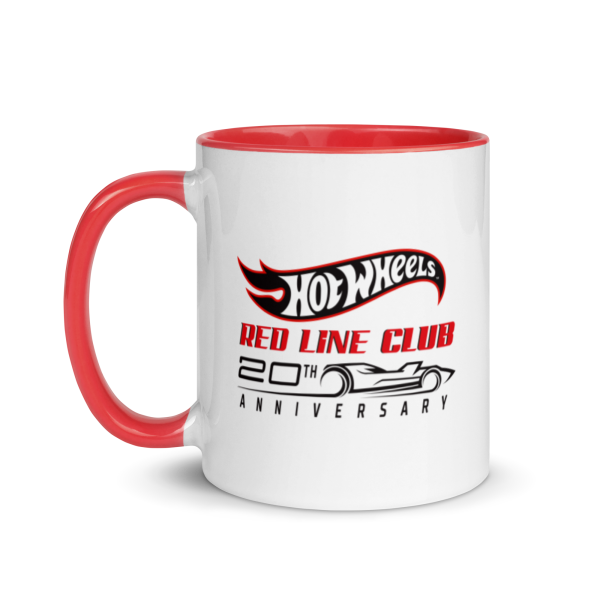 Hot Wheels® Red Line Club® 20th Anniversary Silhouette Logo Mug