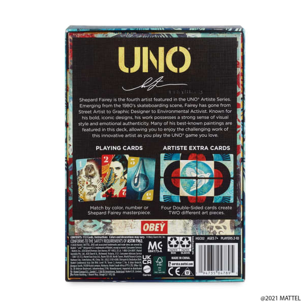 UNO Artiste Shepard Fairey