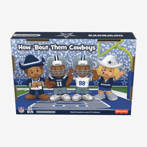 Little People Collector x NFL Dallas Cowboys Set