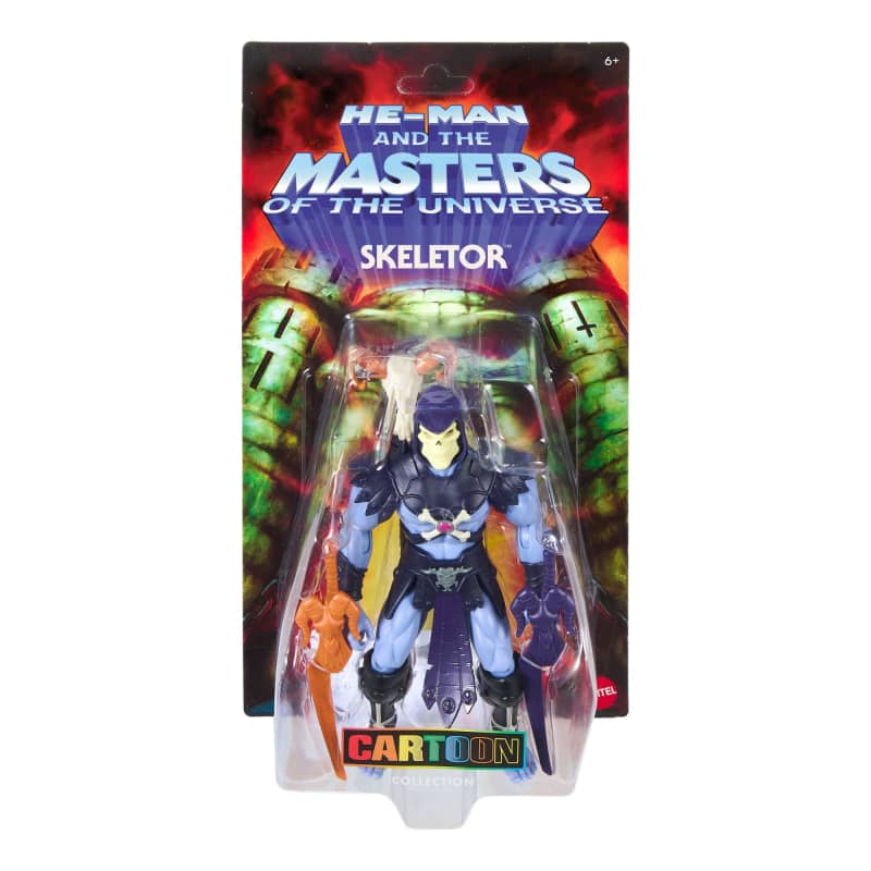 Masters of the Universe Origins Action Figure 200X Cartoon Collection Skeletor