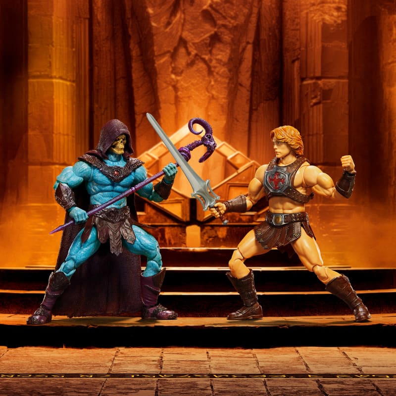 Masters of the Universe Chronicles He-Man und Skeletor Actionfigur 2er-Pack
