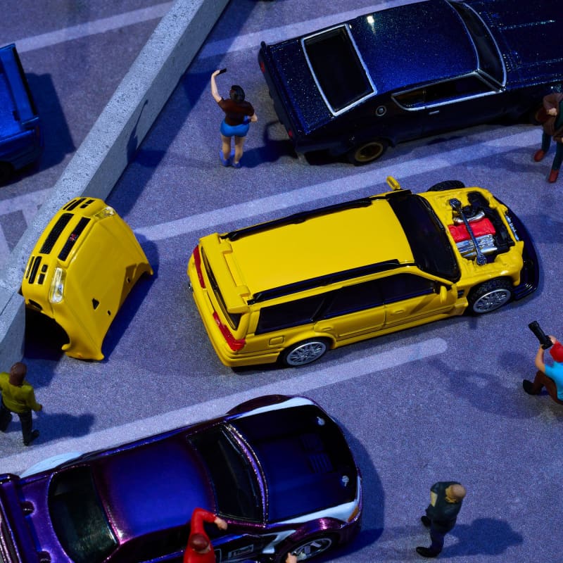 Hot Wheels Elite 64 Mod Shop Nissan Stagea