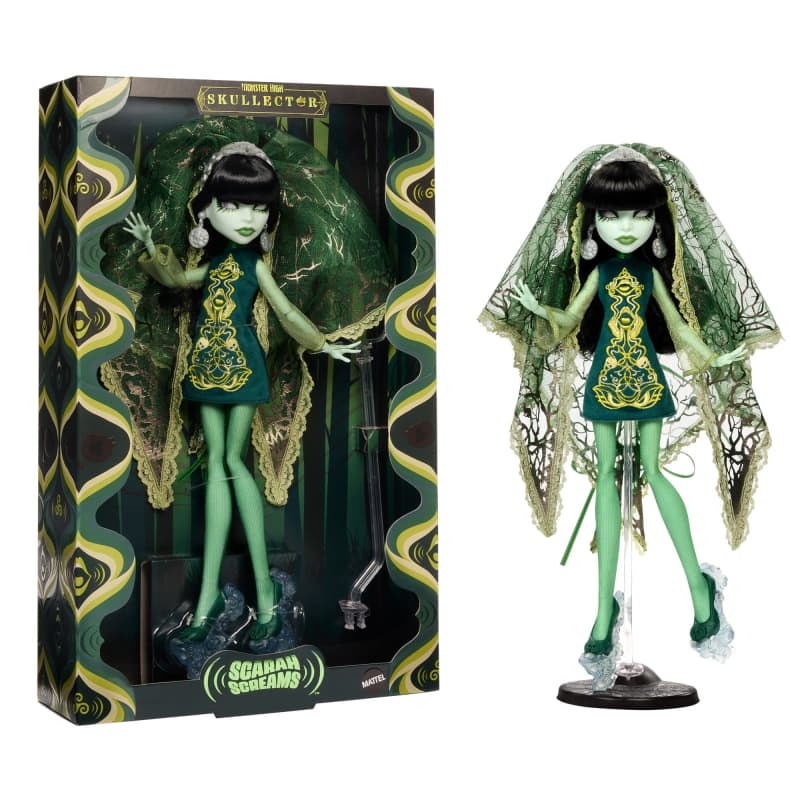 Monster High Skullector Scarah Screams Puppe
