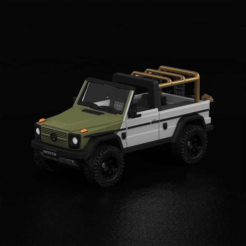 Hot Wheels x Mercedes-Benz Projekt G-Klasse Past II Future, designed von nigo