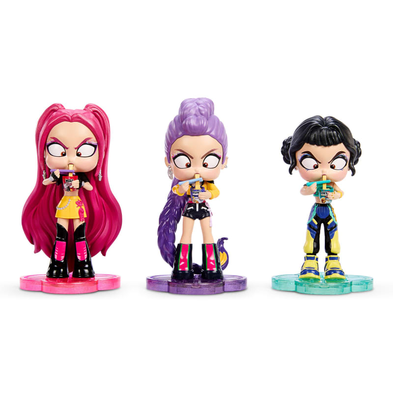 KPop Demon Hunters “How It’s Done” Ramyeon Figure 3-Pack