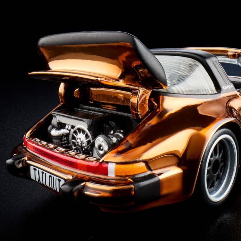 Hot Wheels RLC exklusiver Porsche 911 Targa Turbo von 1988 mit CHASE-Version