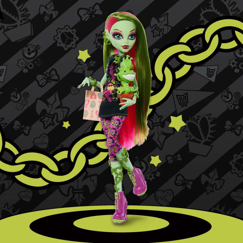 Monster High Boo-riginal Creeproduction Venus McFlytrap Puppe