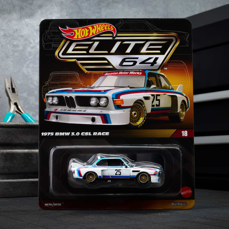 Hot Wheels Elite 64 1975 BMW 3.0 CSL