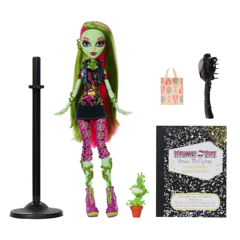 Monster High Boo-riginal Creeproduction Venus McFlytrap Puppe