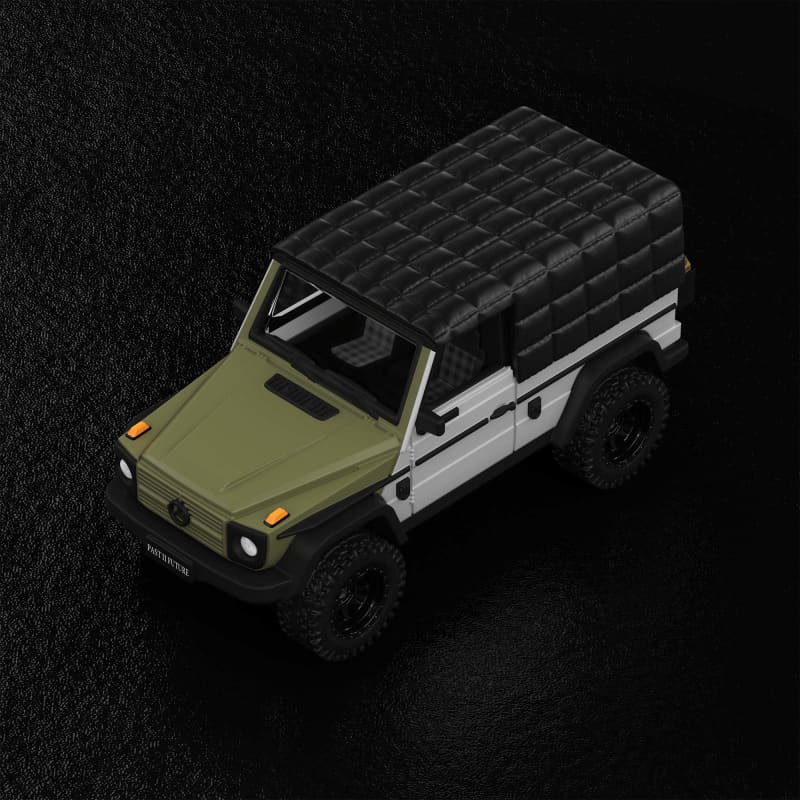 Hot Wheels x Mercedes-Benz Projekt G-Klasse Past II Future, designed von nigo