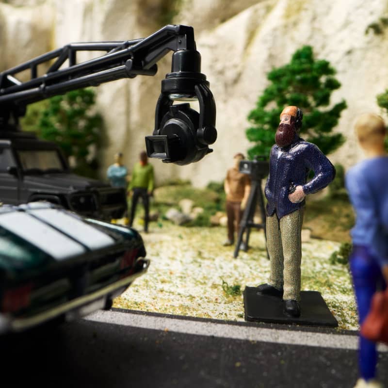 Matchbox Filmregisseur-Diorama