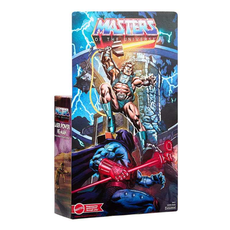 Masters of the Universe Origins Deluxe Laser Power He-Man
