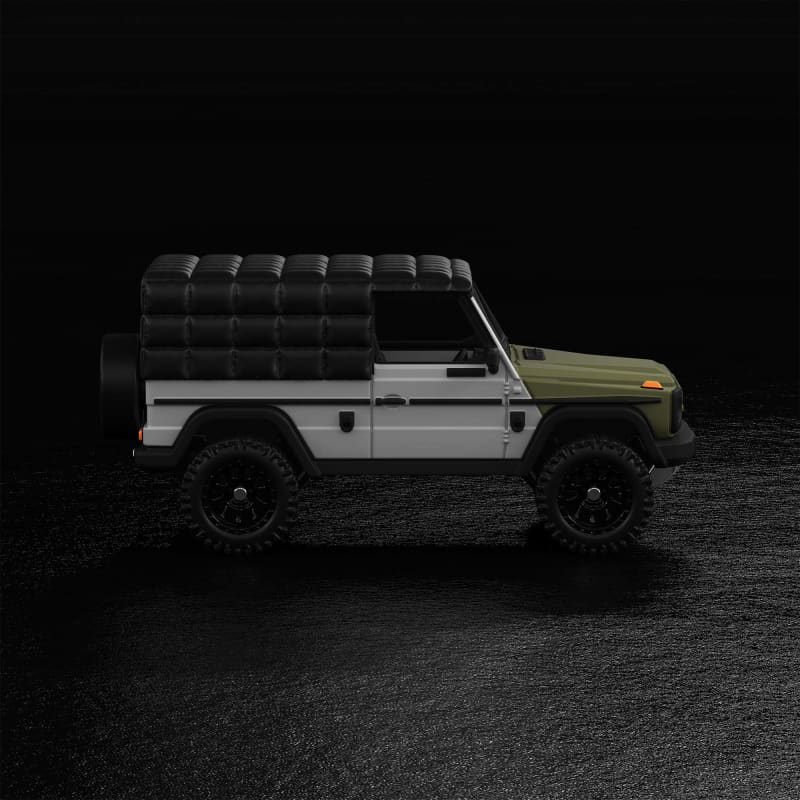 Hot Wheels x Mercedes-Benz Projekt G-Klasse Past II Future, designed von nigo