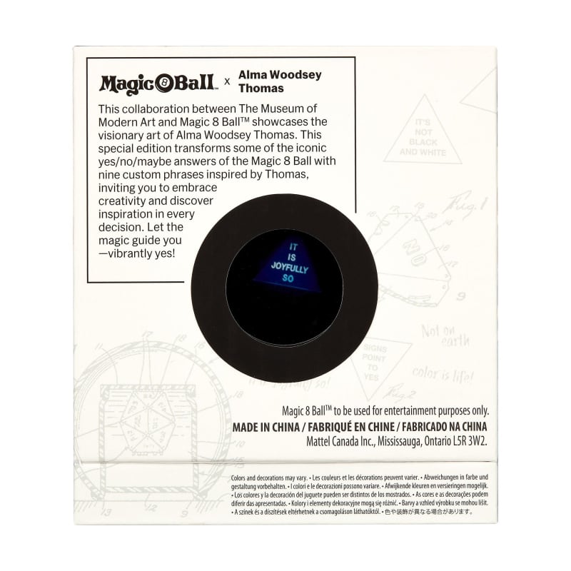 Magic 8 Ball x MoMA Alma Woodsey Thomas | Mattel Creations UK