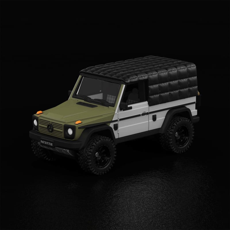 Hot Wheels x Mercedes-Benz Projekt G-Klasse Past II Future, designed von nigo