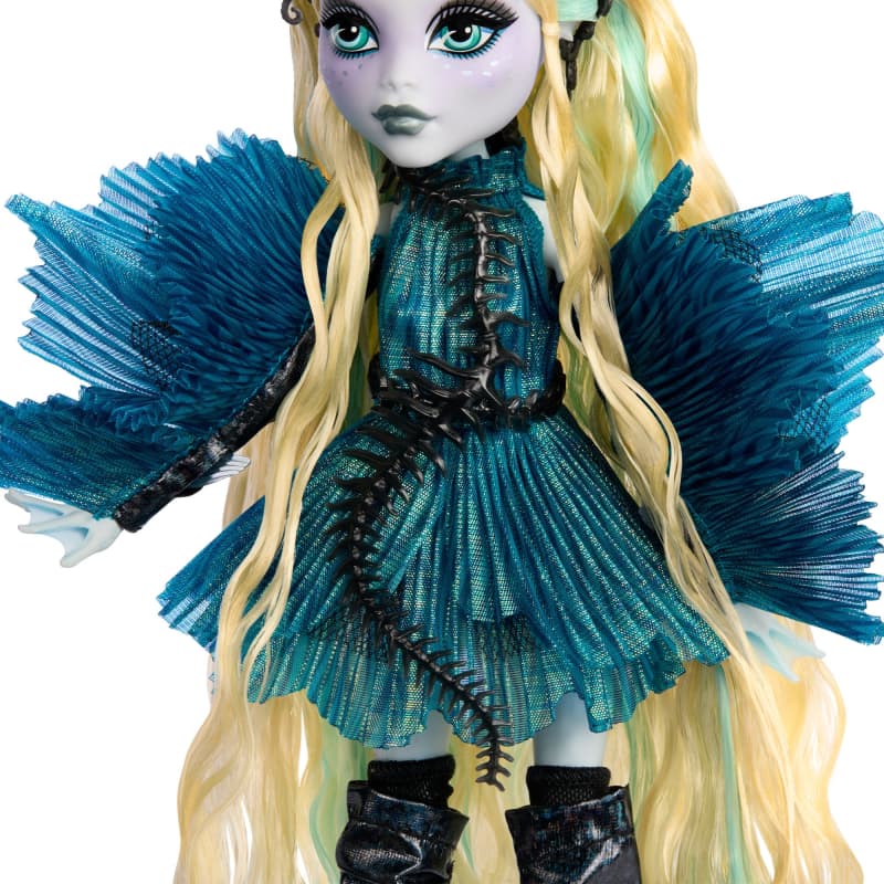 Monster High Skullector Ghouls Rule Lagoona Blue Doll