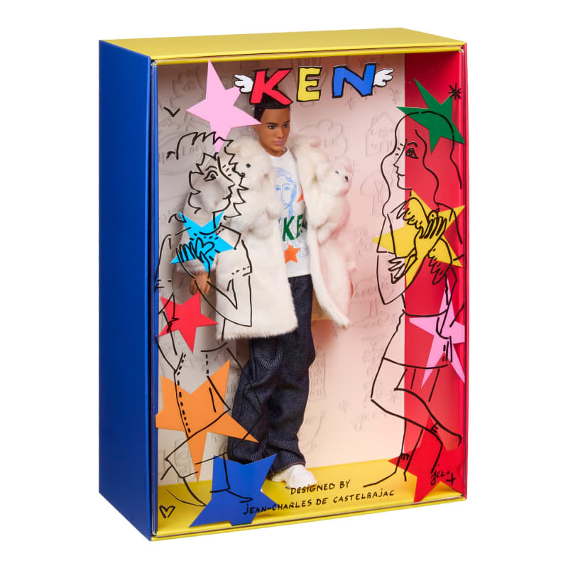 Ken x Jean-Charles de Castelbajac Doll
