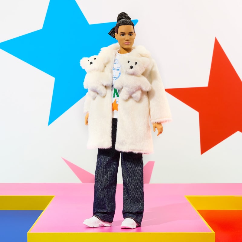 Ken x Jean-Charles de Castelbajac Doll