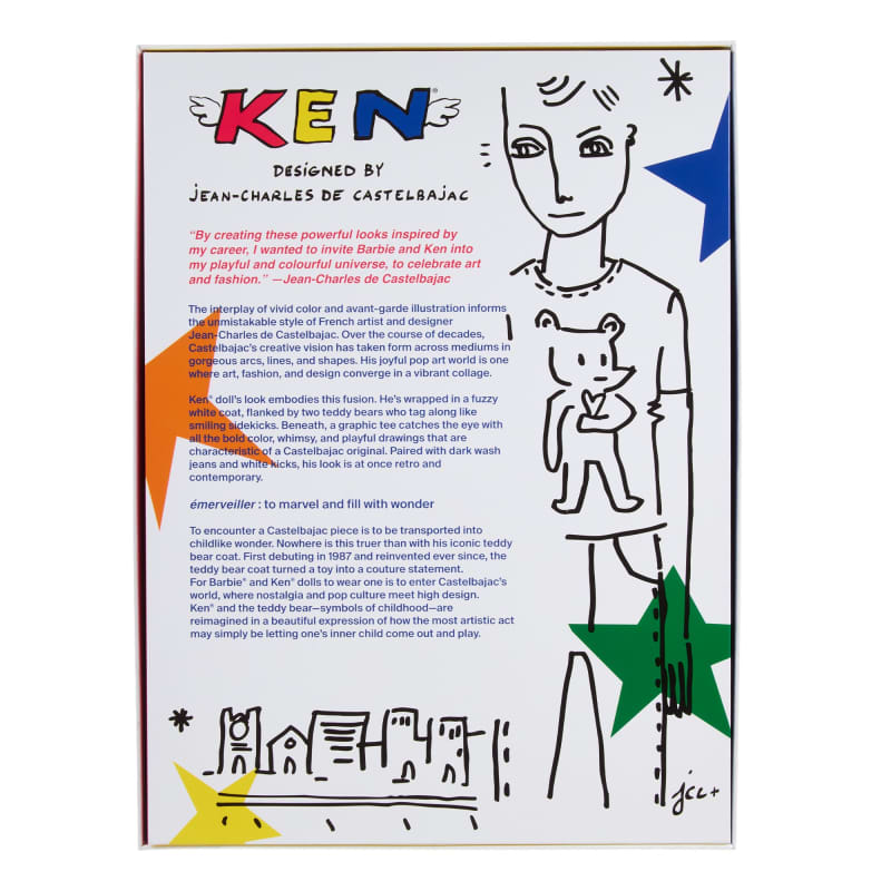 Ken x Jean-Charles de Castelbajac Doll