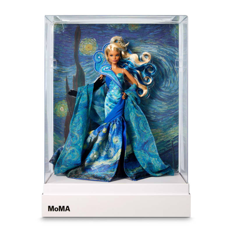 Barbie x MoMA Vincent van Gogh Doll