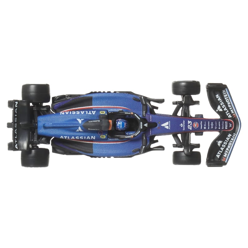 Hot Wheels Premium Atlassian Williams Racing 2025 Formula 1® Team #23 Alex Albon & Team #55 Carlos Sainz
