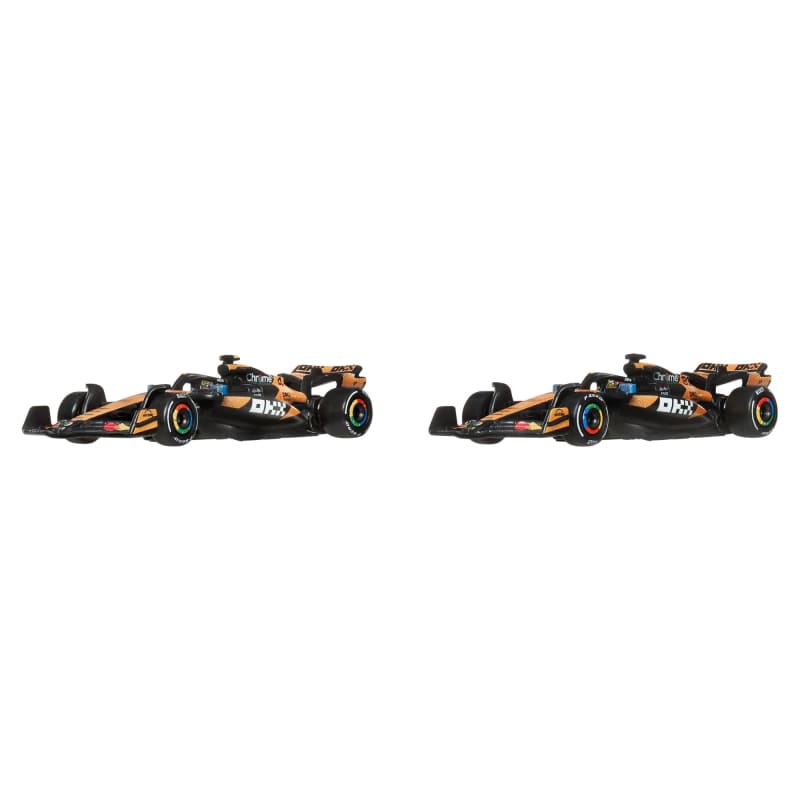 Hot Wheels Premium McLaren 2025 Formula 1® Team #81 & Team #4