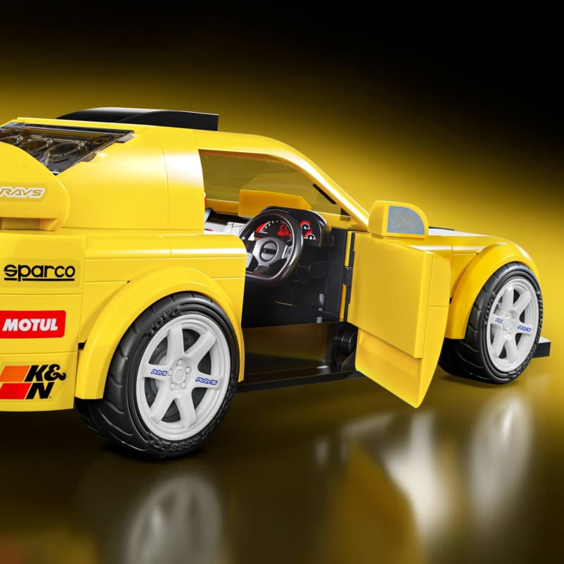 Mattel Brick Shop Hot Wheels ’07 Honda S2000 Building Set