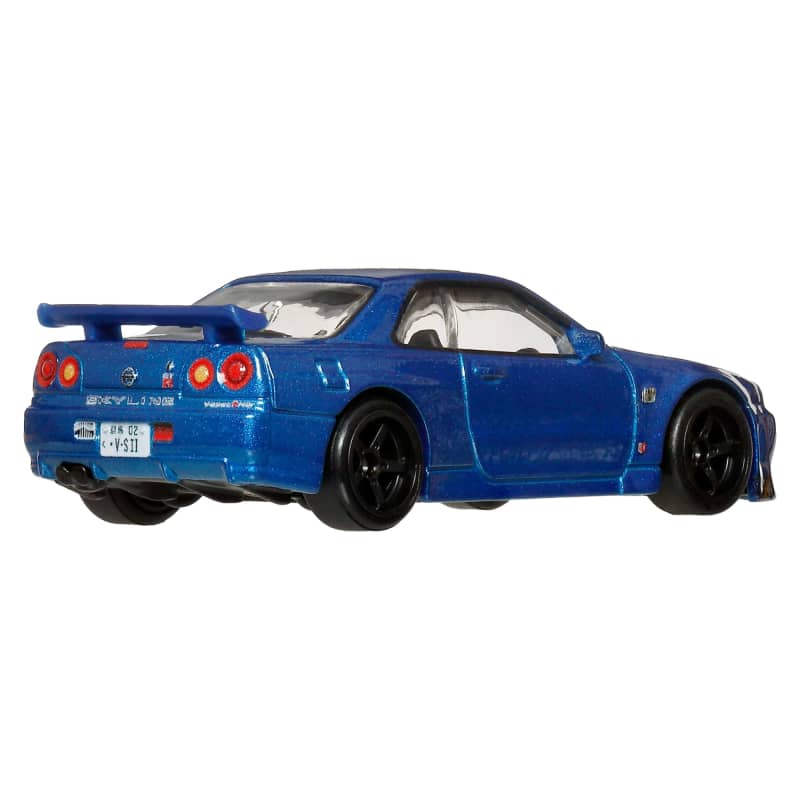Hot Wheels Premium Car Culture Timeless Icons Nissan Skyline GT-R V-SPEC II (BNR34)