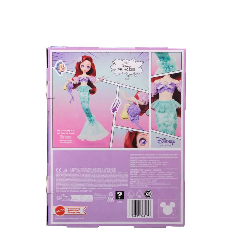 Disney Collector Princess Ariel Manga Doll
