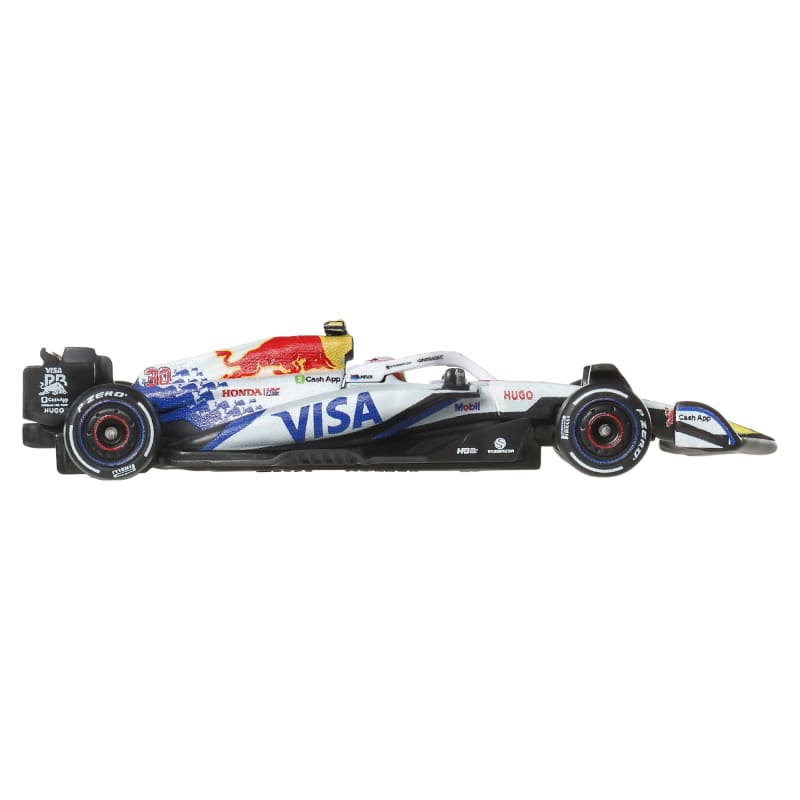 Hot Wheels Premium Visa Cash App Racing Bulls 2025 Formula 1® Team #30 & Team #6