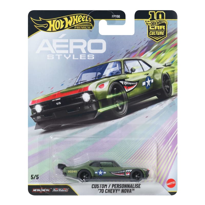 Hot Wheels Car Culture Premium ’70 Chevy Nova