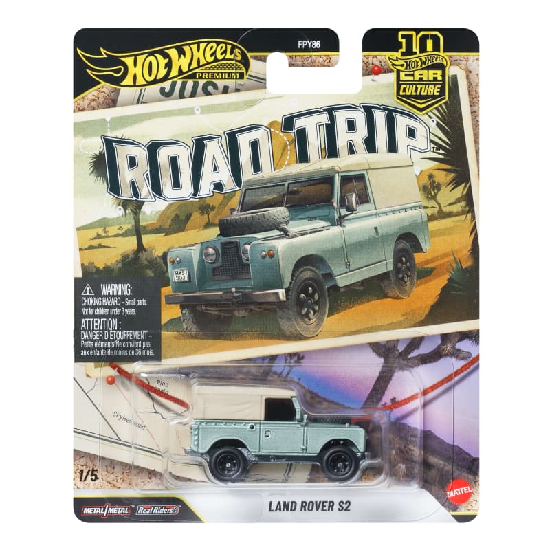 Hot Wheels Premium Car Culture Road Trip Land Rover S2