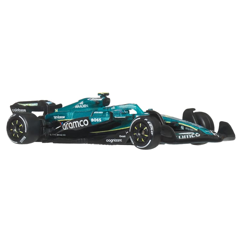 Hot Wheels Premium 2025 Formula 1® Aston Martin #18 Lance Stroll and #14 Fernando Alonso