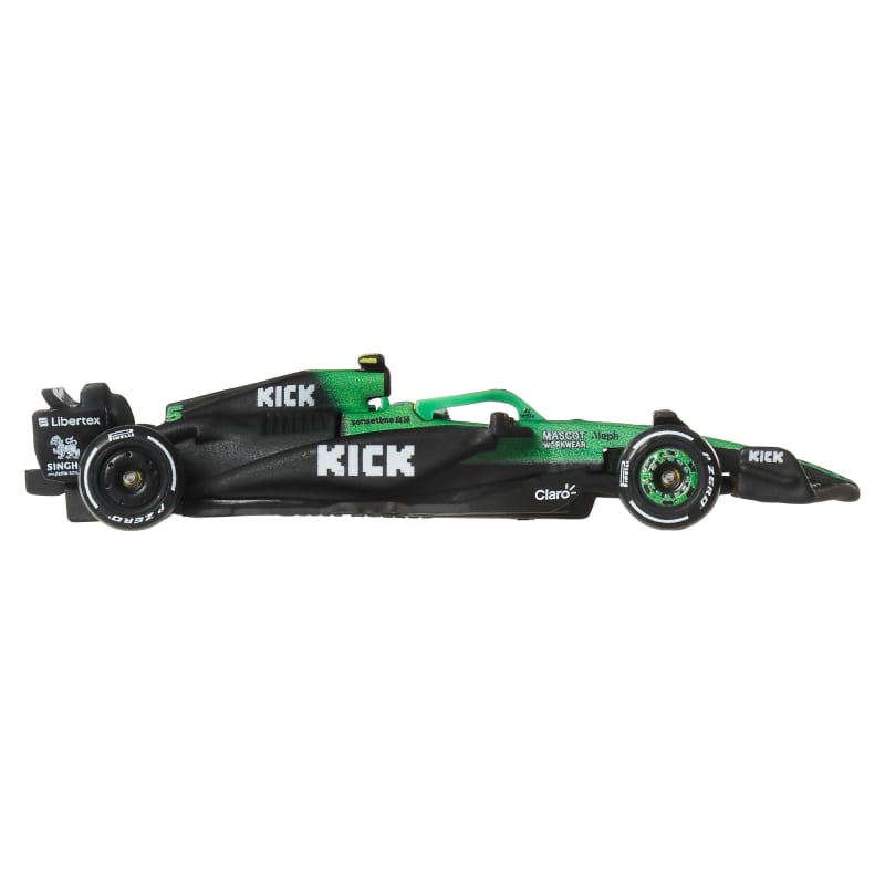 Hot Wheels Premium KICK Sauber 2025 Formula 1® Team #27 Nico Hülkenberg & Team #5 Gabriel Bortoleto