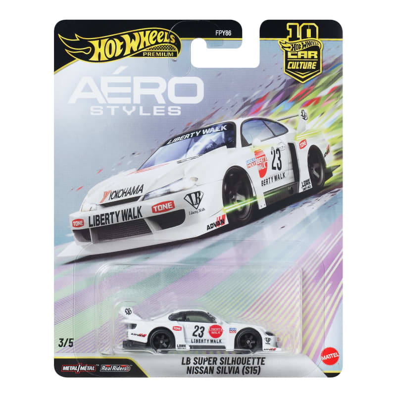 Hot Wheels Premium Car Culture LB Super Silhouette Nissan Silvia (S15)