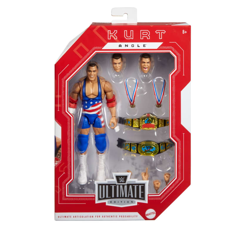 【セール中】【限定】WWE  Angle フィギュア WWE Ultimate Edition Monday Night War Kurt Angle Action Figure