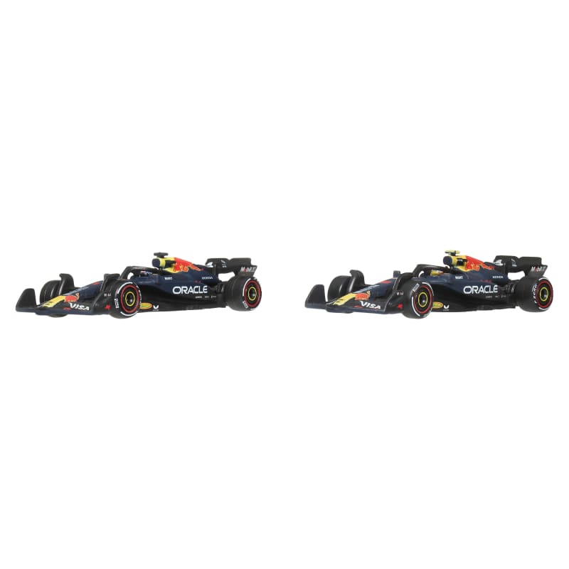 Hot Wheels Premium Oracle Red Bull Racing 2025 Formula 1® Team #22 Yuki Tsunoda & Team #1 Max Verstappen
