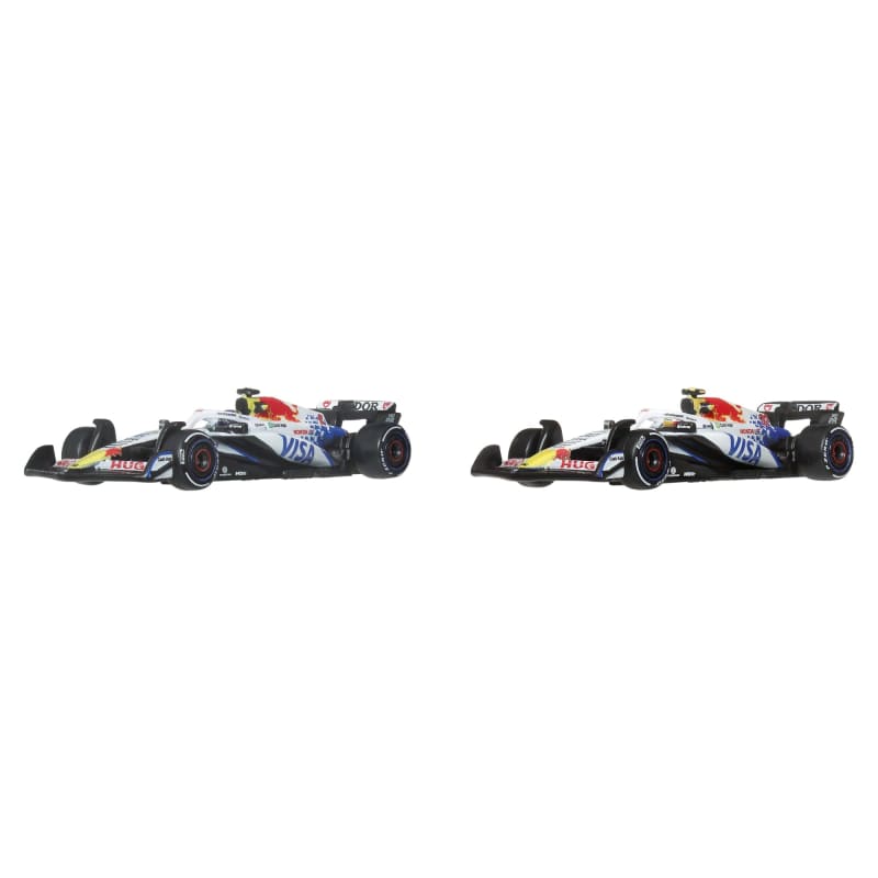 Hot Wheels Premium Visa Cash App Racing Bulls 2025 Formula 1® Team #30 & Team #6