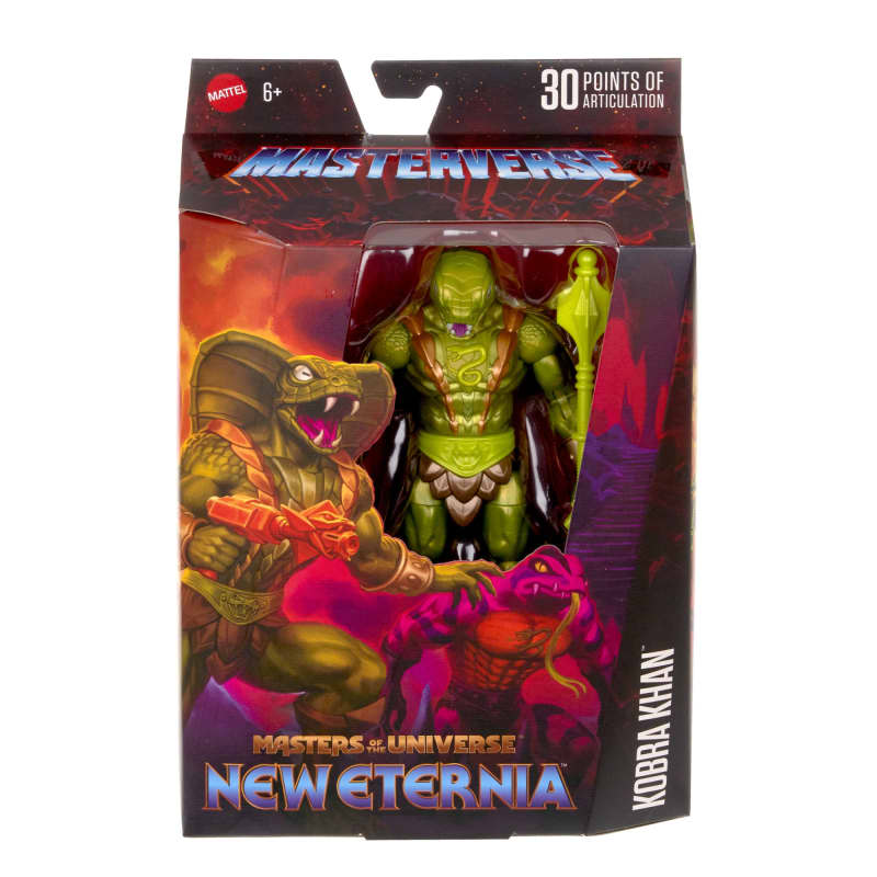 Masters of the Universe Masterverse Kobra Khan Action Figure