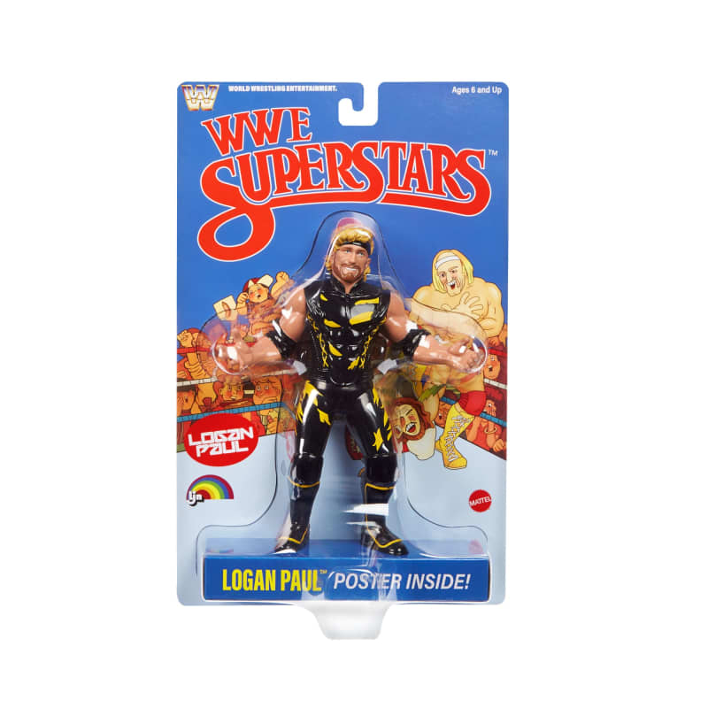 LJN  WWE Superstars Logan Paul Action Figure