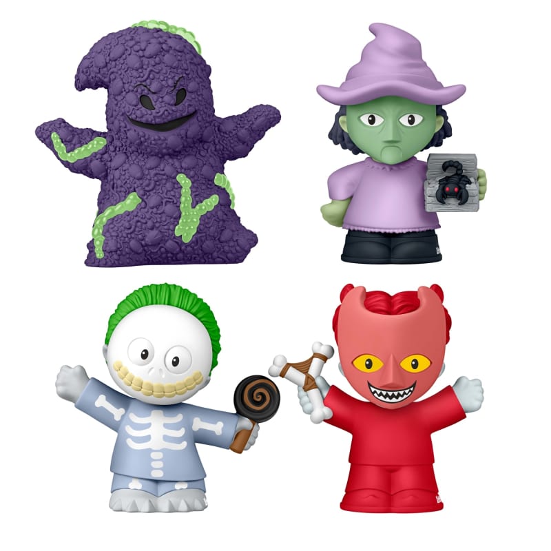 Little People Collector Disney Tim Burton’s The Nightmare Before Christmas Lock Shock & Barrel Set