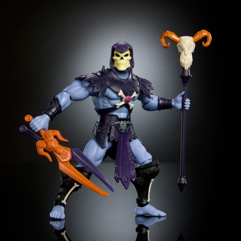 Masters of the Universe Origins Action Figure 200X Cartoon Collection Skeletor