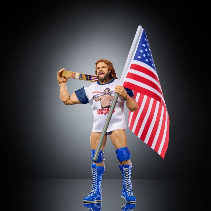 WWE Ultimate Legends Action Hacksaw Jim Duggan Figure