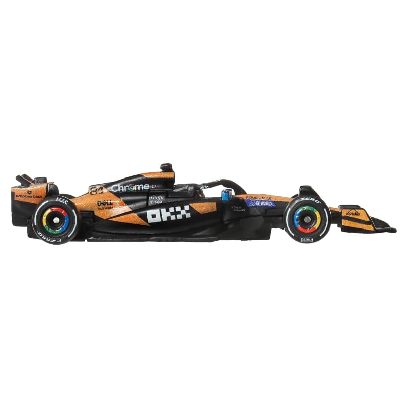 Hot Wheels Premium McLaren 2025 Formula 1® Team #81 & Team #4