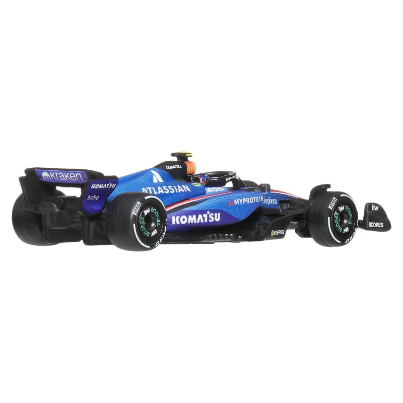 Hot Wheels Premium Atlassian Williams Racing 2025 Formula 1® Team #23 Alex Albon & Team #55 Carlos Sainz