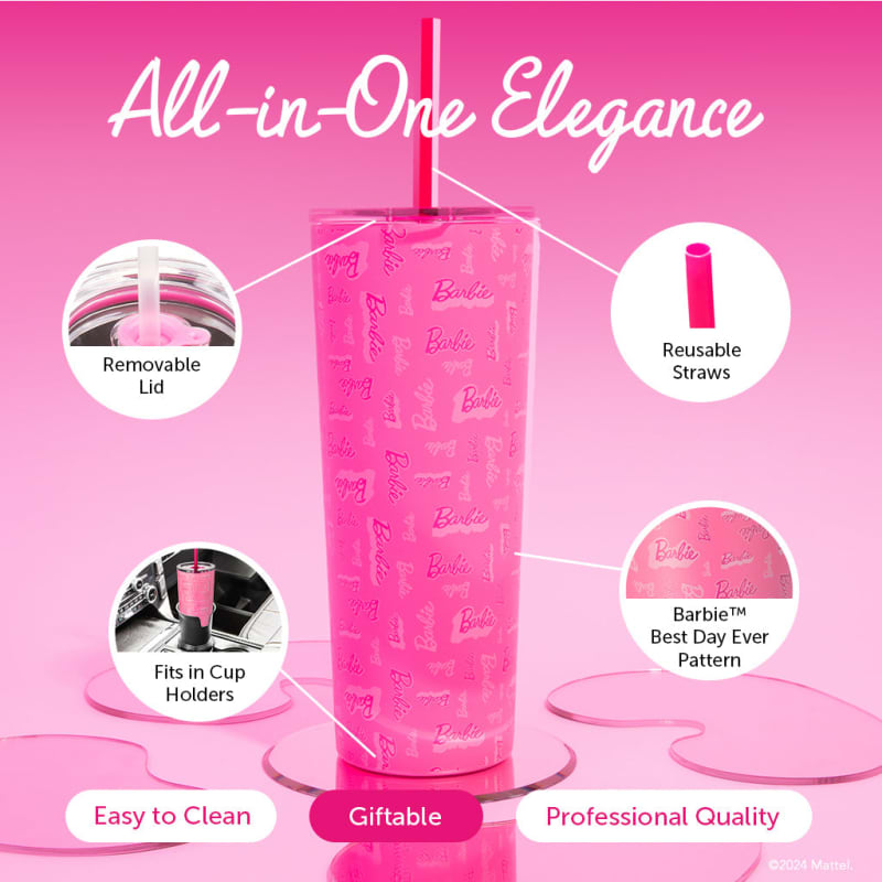 Barbie™ Best Day Ever Tumbler - 24 Oz