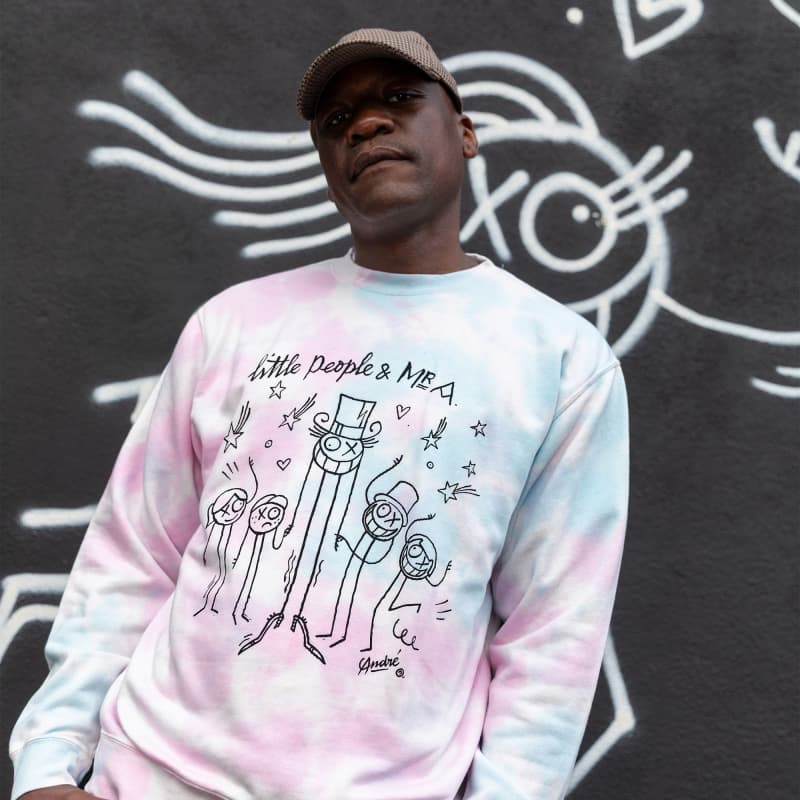 Fisher Price x André Saraiva Multi Tie Dye Sweatshirt