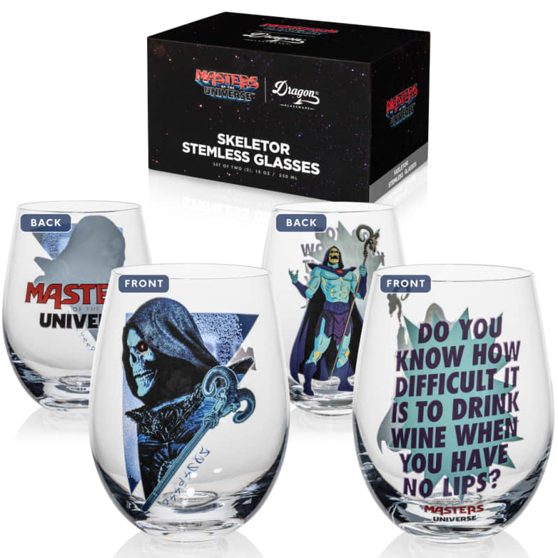 Masters of the Universe™ 2026 Movie Skeletor™ Stemless Glasses (Mattel Creations)
