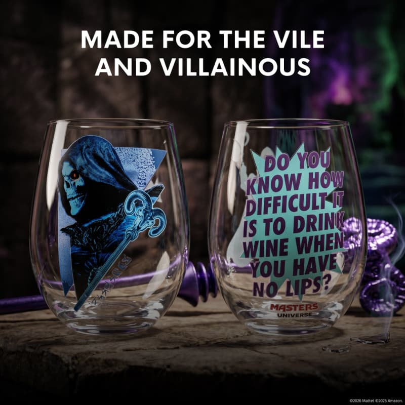 Masters of the Universe™ 2026 Movie Skeletor™ Stemless Glasses (Mattel Creations)